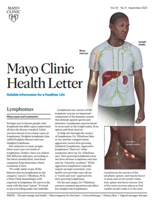 cover image of September 2022. Mayo Clinic Health Letter